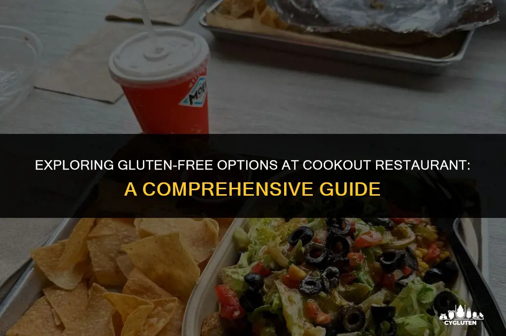 is cookout restaurant gluten free