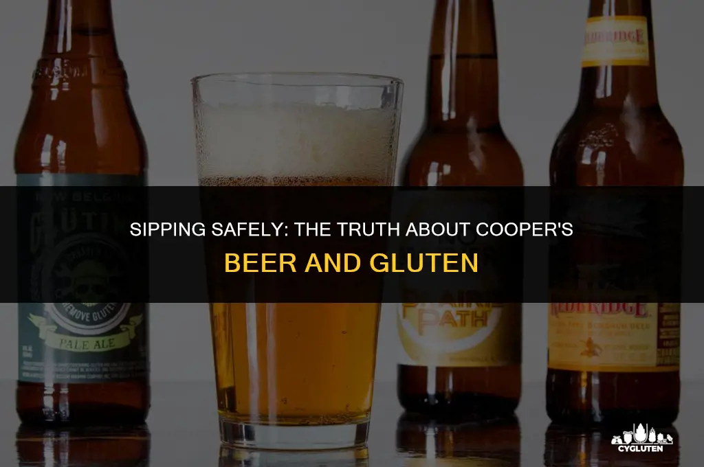 is coopers beer gluten free