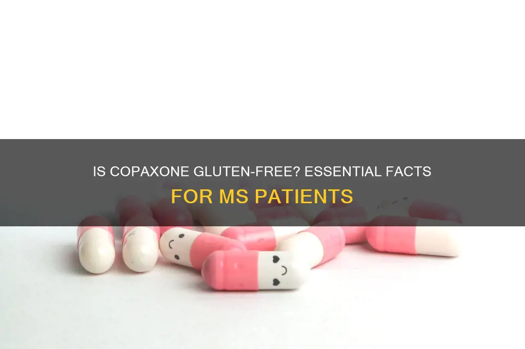 is copaxone gluten free