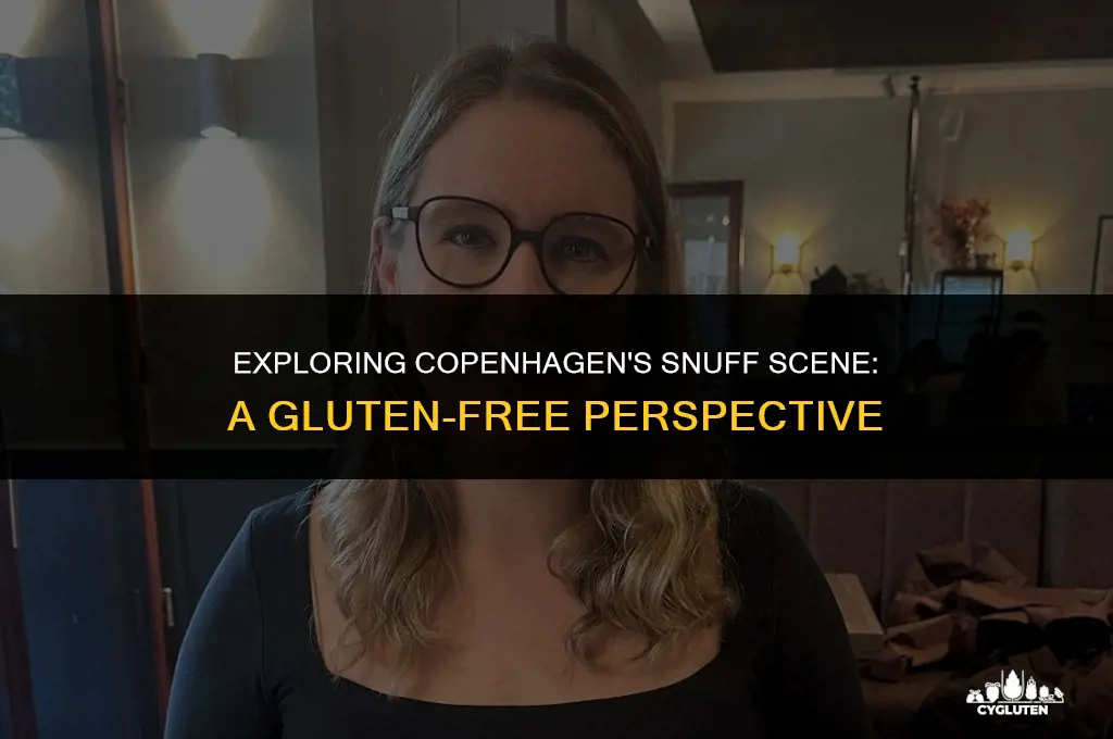 is copenhagen snuff gluten free