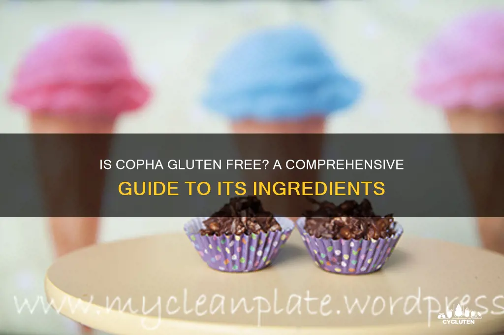 is copha gluten free
