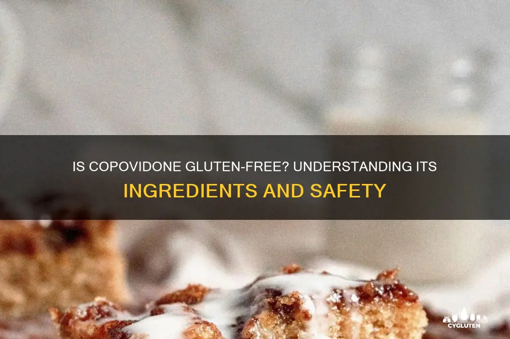 is copovidone gluten free