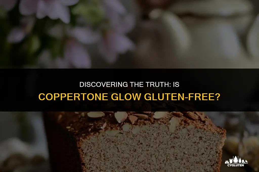is coppertone glow gluten free