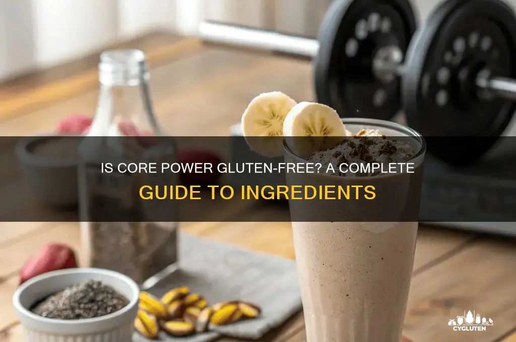 is core power gluten free
