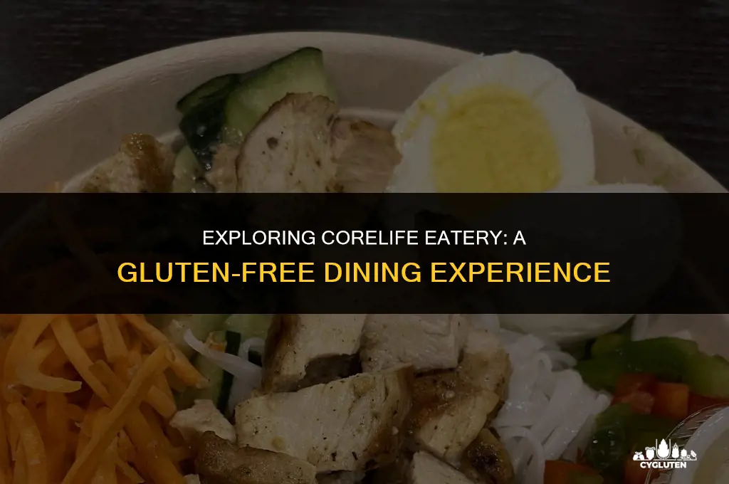 is corelife eatery gluten free