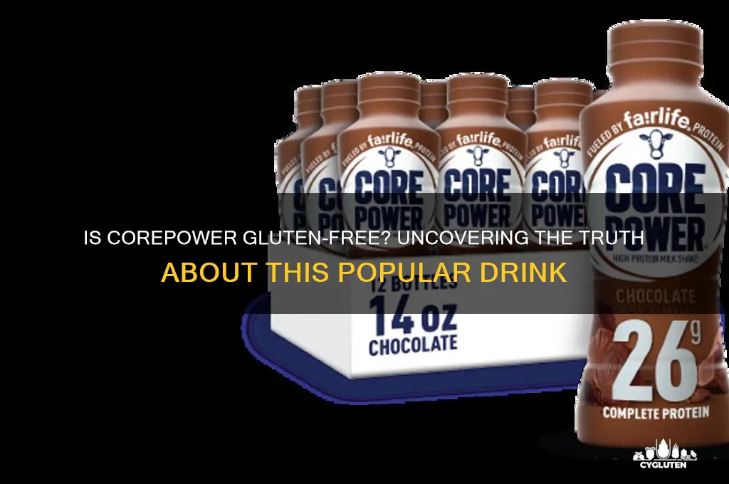 is corepower gluten free