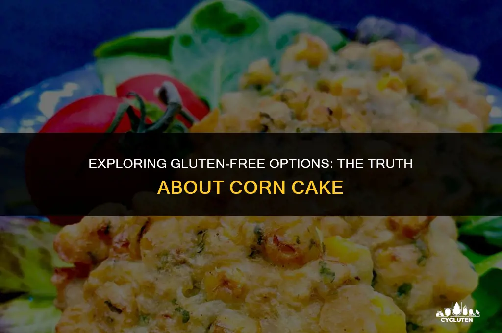 is corn cake gluten free