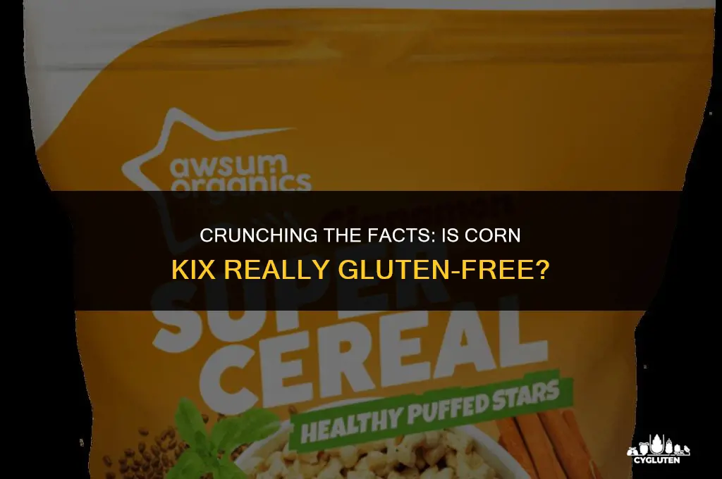 is corn kix gluten free