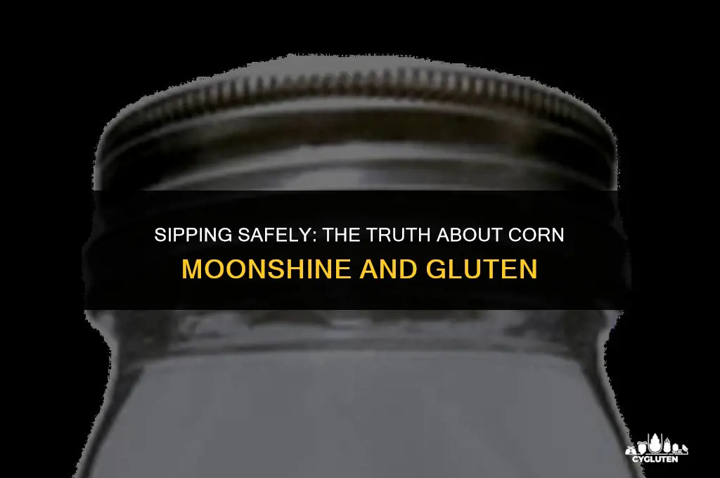 is corn moonshine gluten free