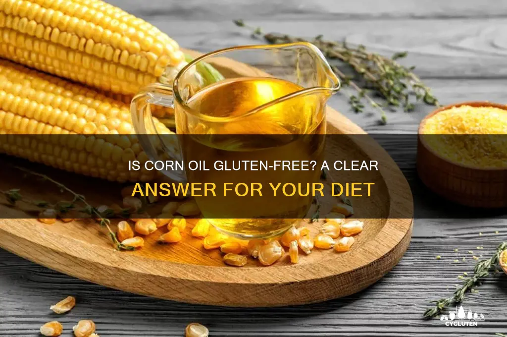 is corn oil gluten free