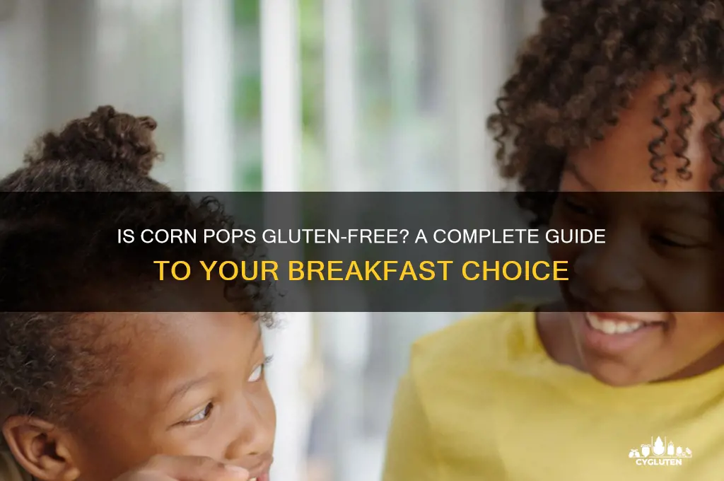 is corn pops gluten free