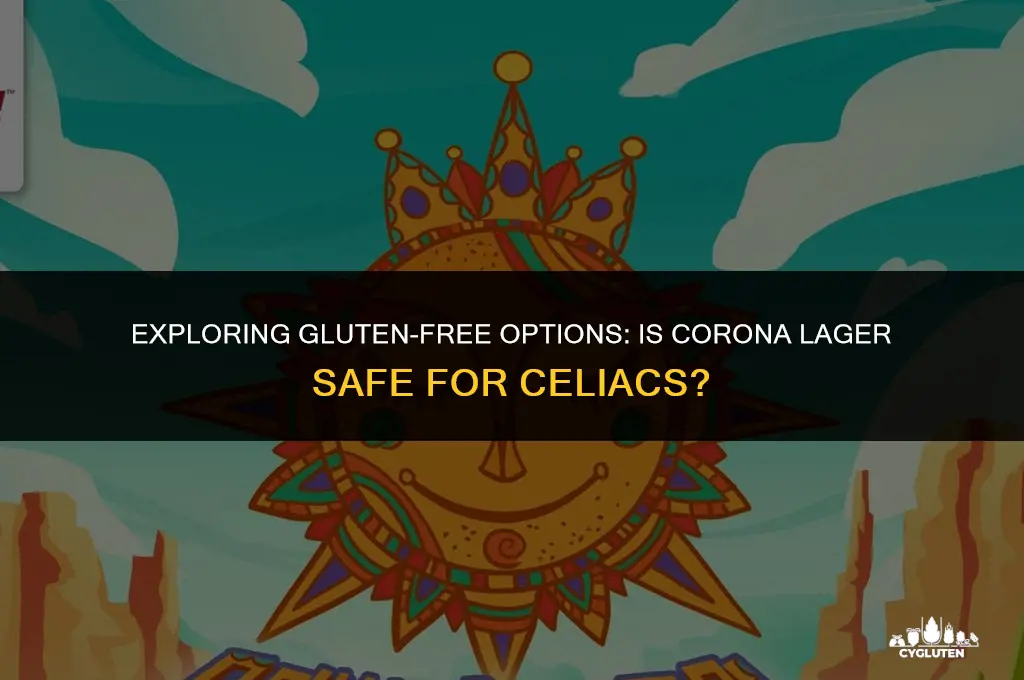 is corona lager gluten free