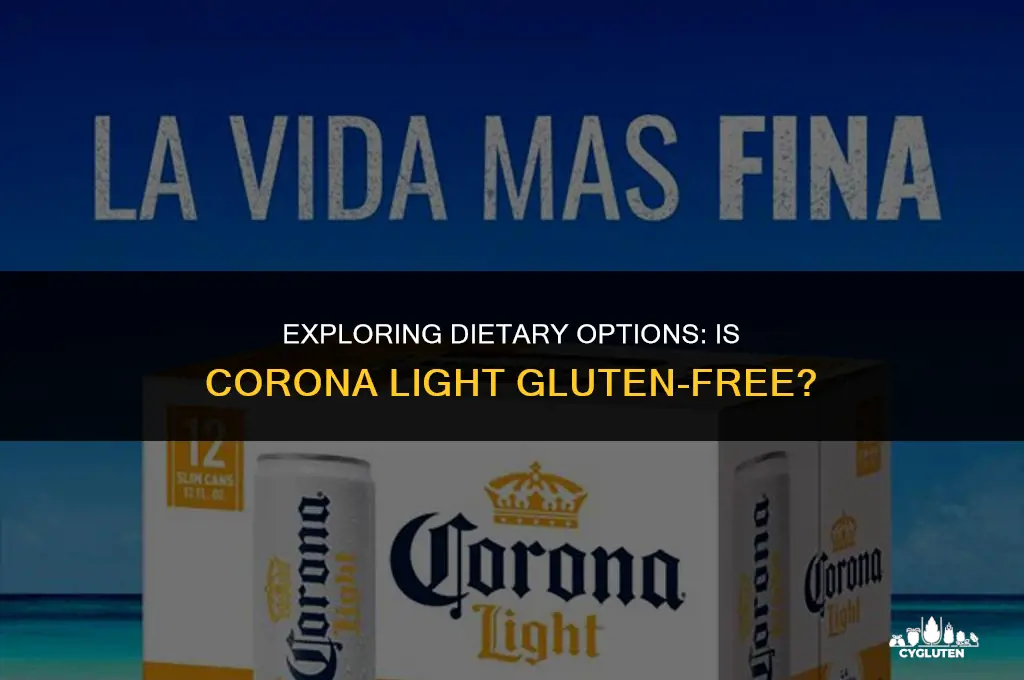 is corona ligbt gluten free