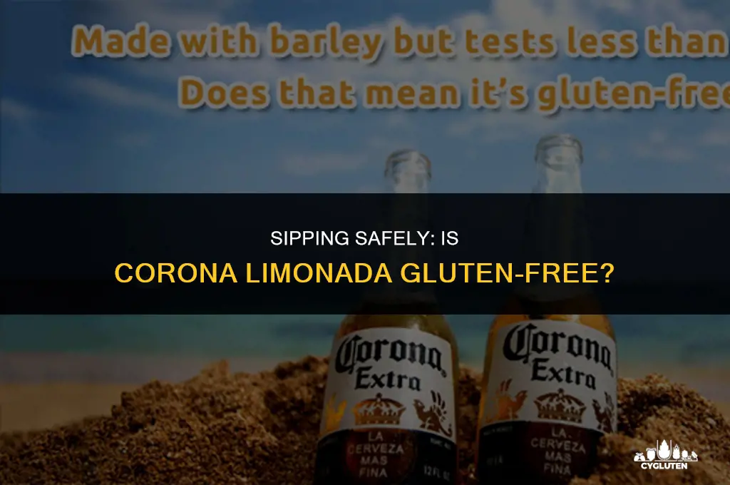 is corona limonada gluten free