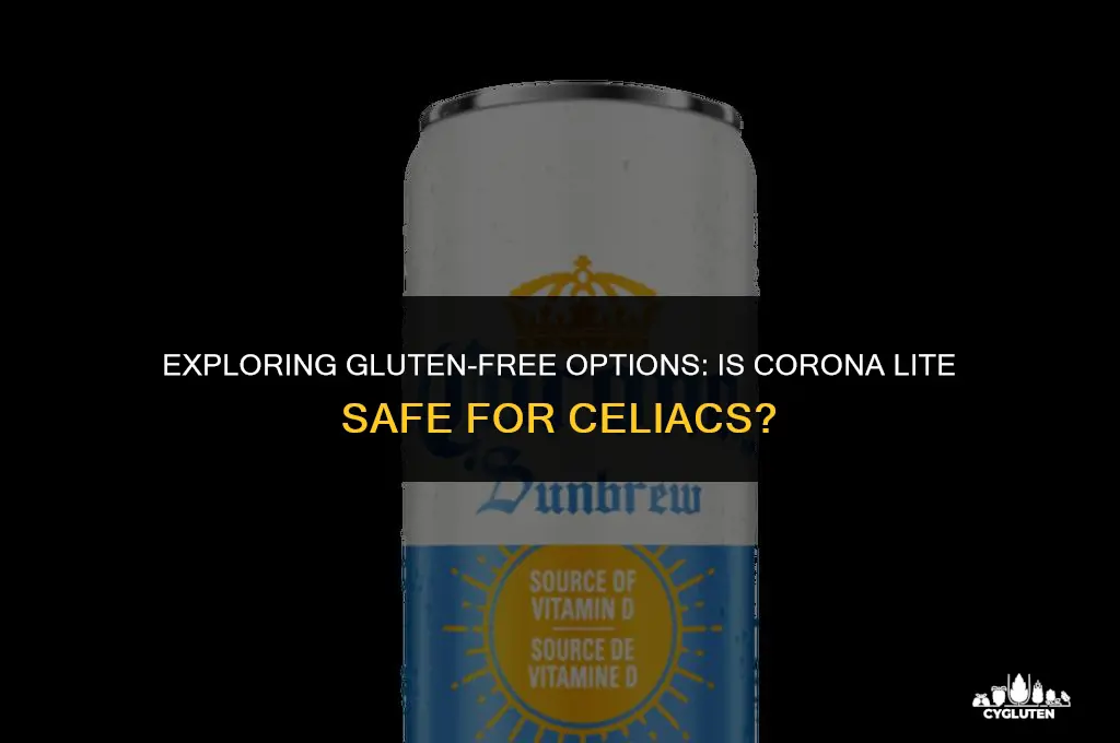 is corona lite gluten free