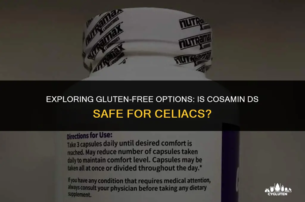 is cosamin ds gluten free