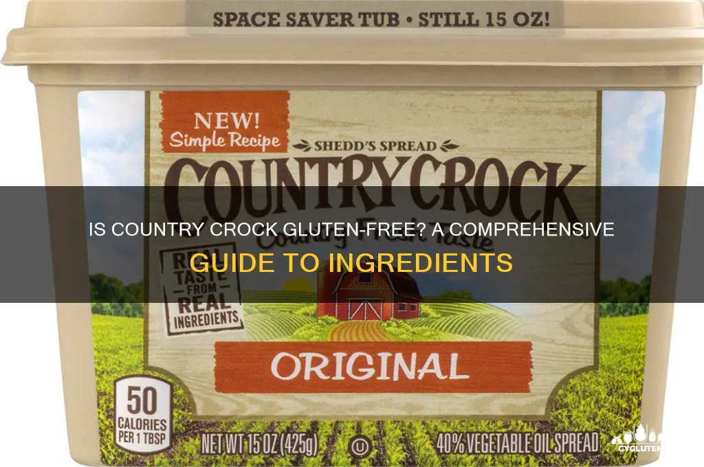 is country crock gluten free