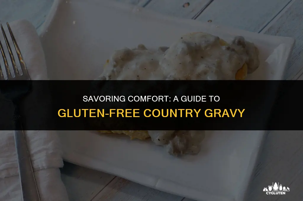 is country gravy gluten free