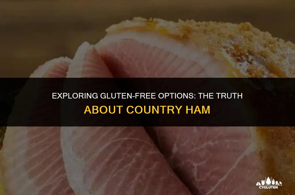 is country ham gluten free