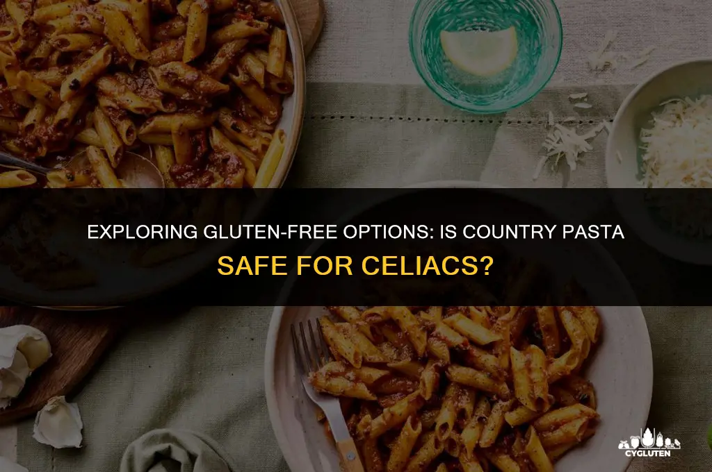 is country pasta gluten free