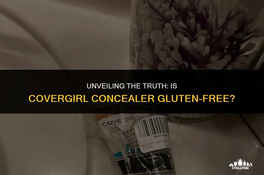 is covergirl concealer gluten free