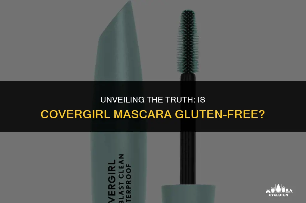 is covergirl mascara gluten free