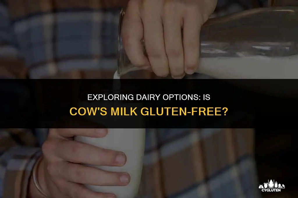 is cows milk gluten-free