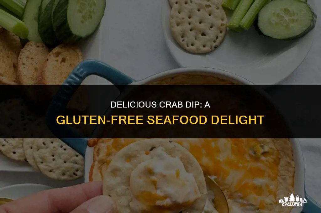 is crab dip gluten free