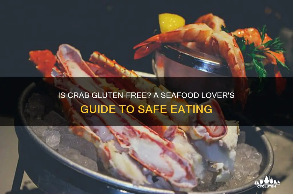 is crab gluten free