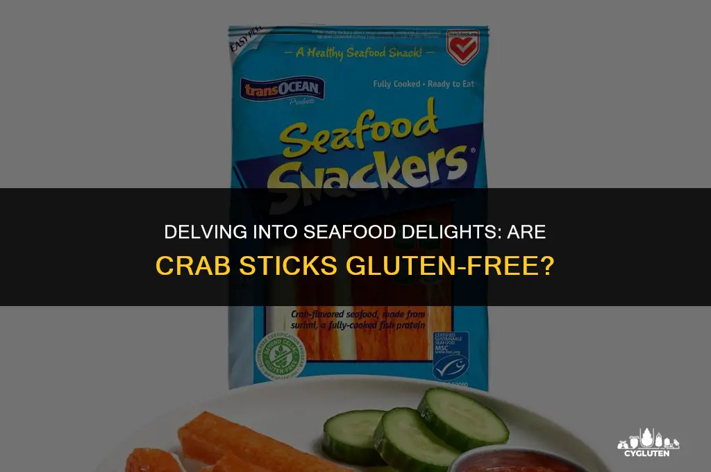 is crab stick gluten free