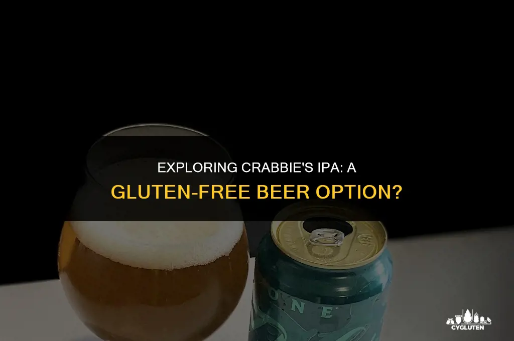 is crabbies ipa gluten free