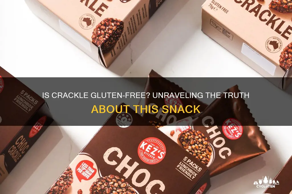 is crackle gluten free