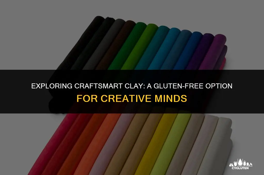 is craftsmart clay gluten free