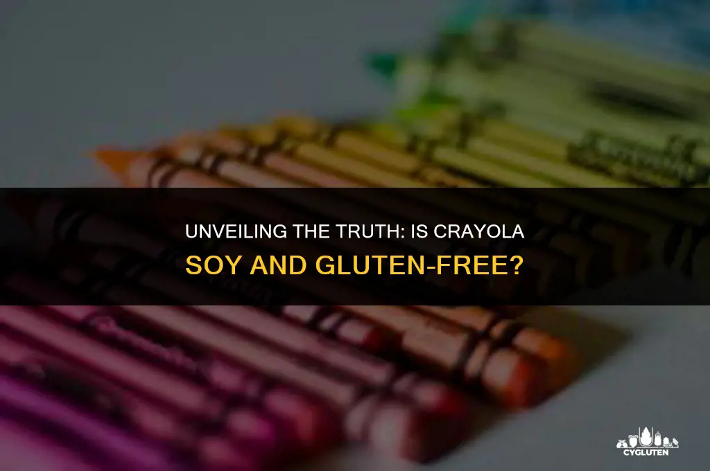 is crayola soy gluten free