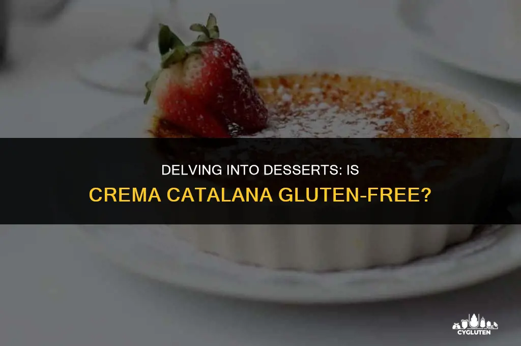 is crema catalana gluten free