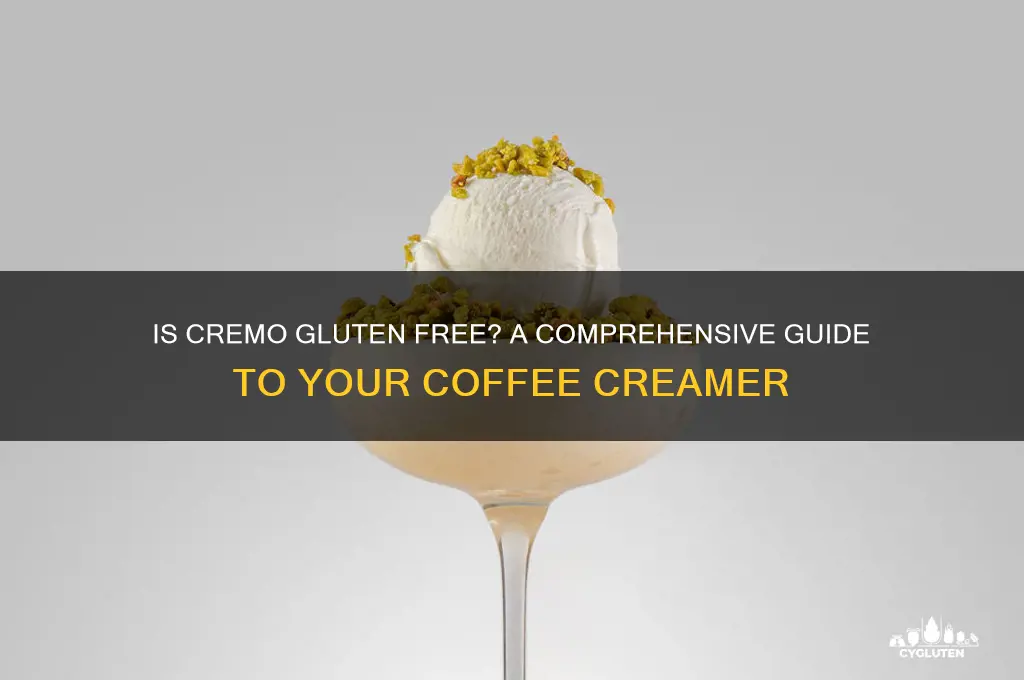 is cremo gluten free
