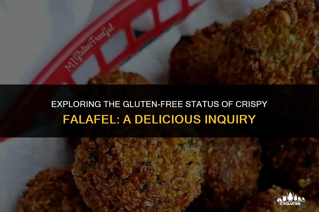 is crisp falafel gluten free