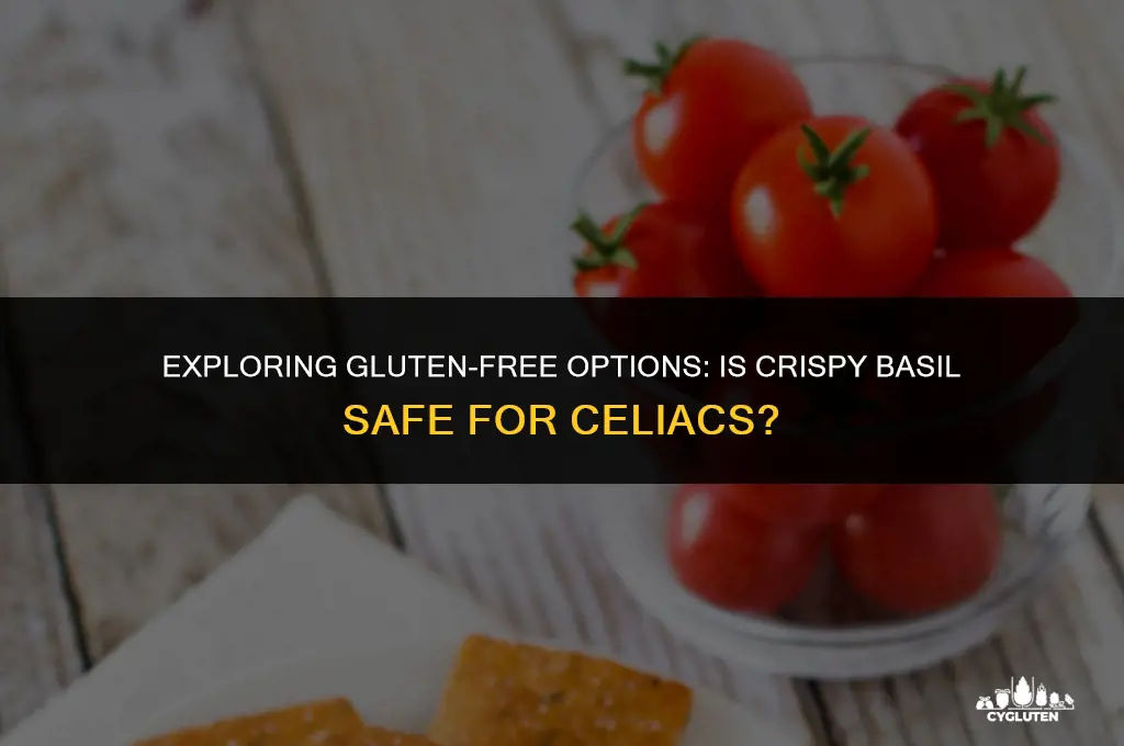 is crispy basil gluten free