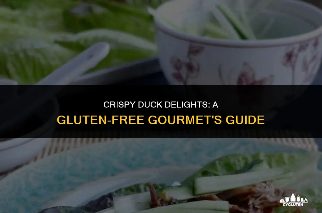is crispy duck gluten free