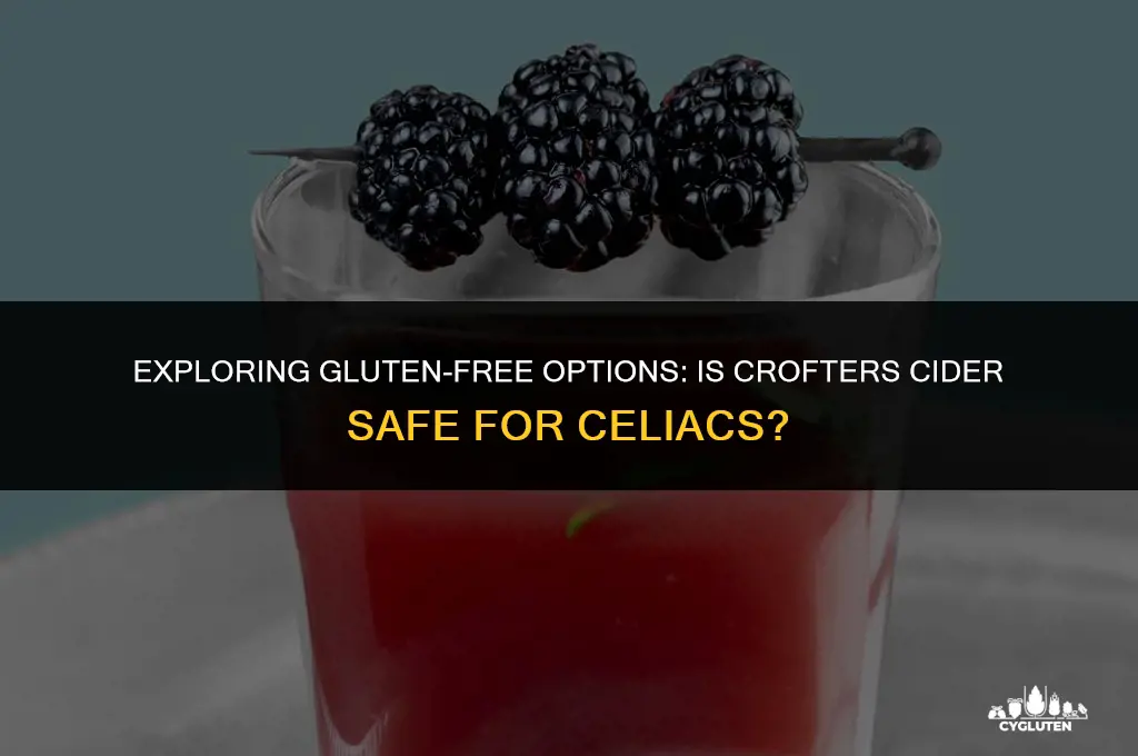 is crofters cider gluten free