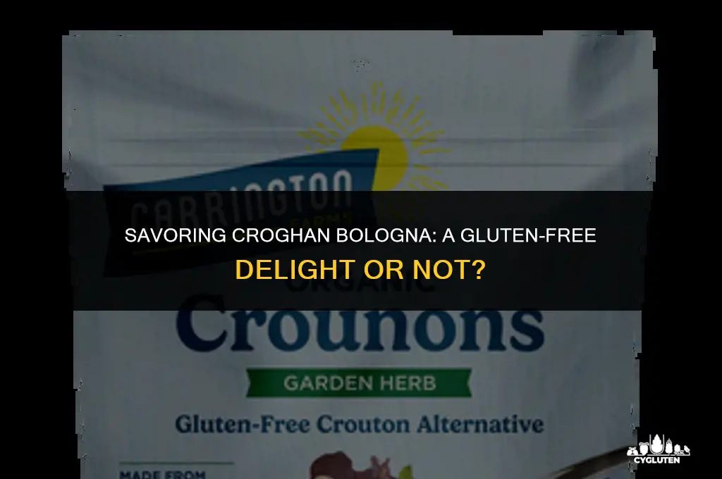 is croghan bologna gluten free