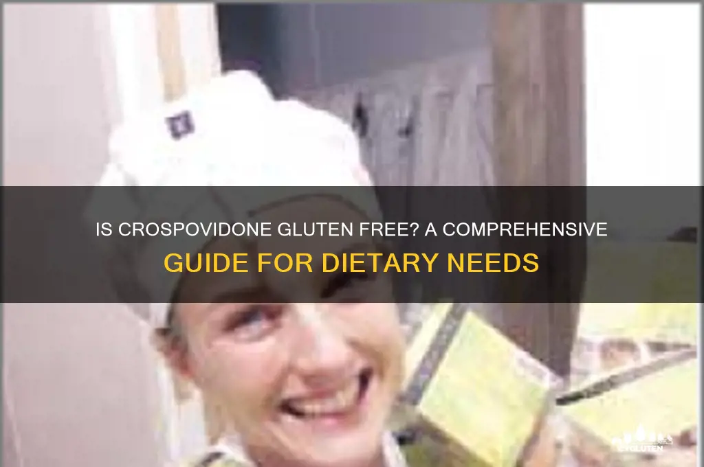 is crospovidone gluten free