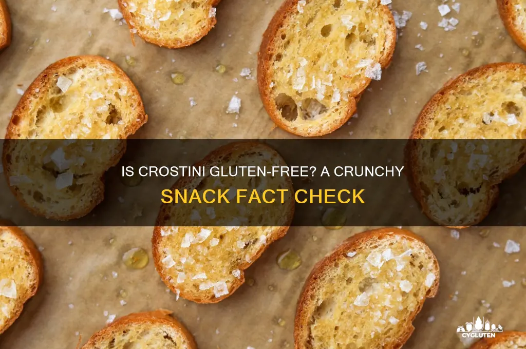 is crostini gluten free