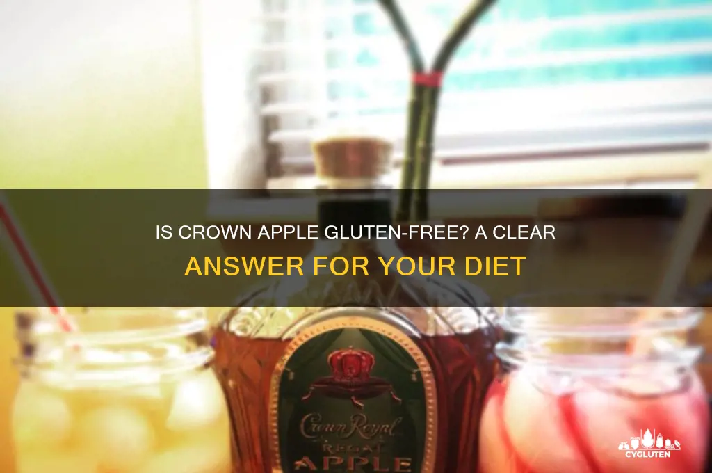 is crown apple gluten free