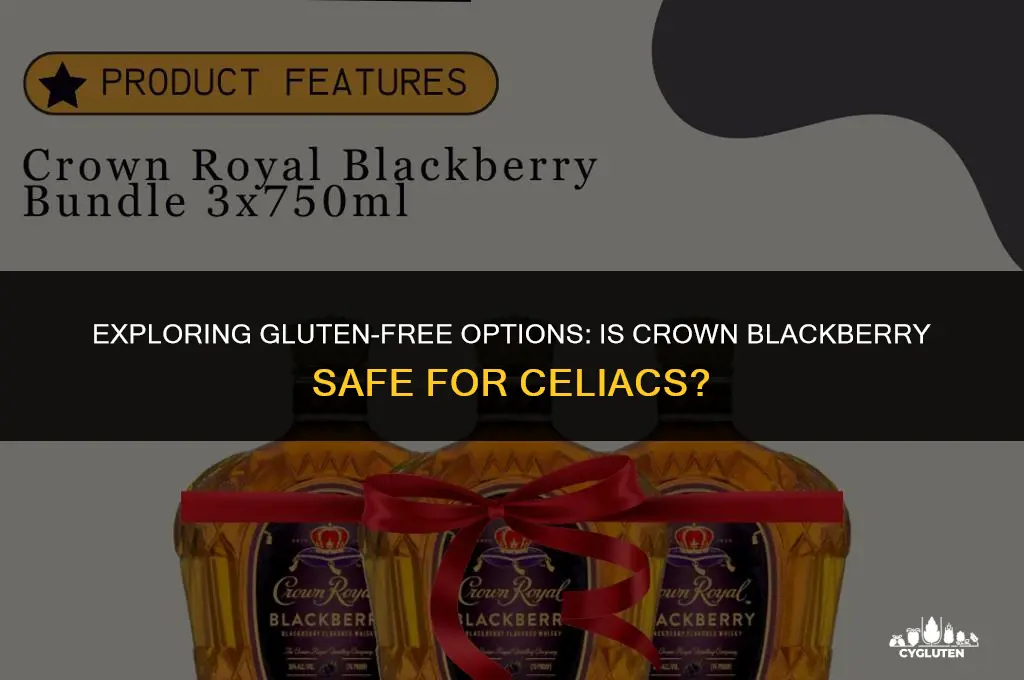is crown blackberry gluten free