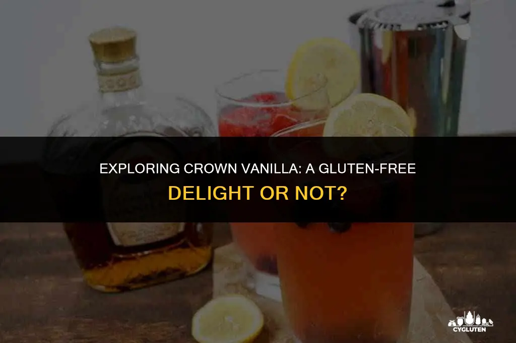 is crown vanilla gluten free