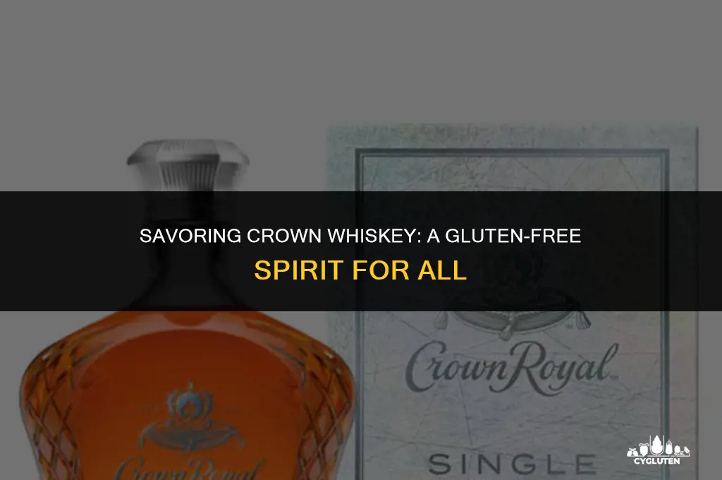 is crown whiskey gluten free