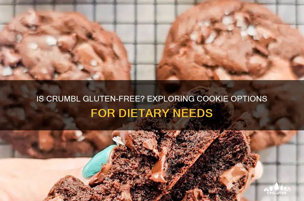 is crumbl gluten free