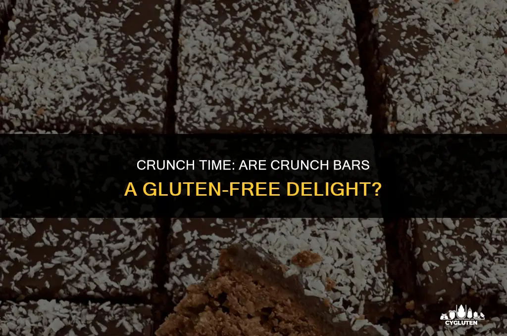 is crunch bars gluten free