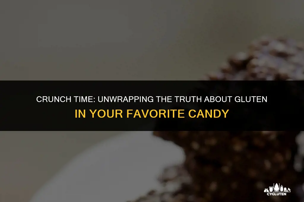 is crunch candy gluten free